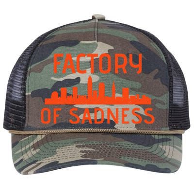 Factory Of Sadness Cleveland Ohio Retro Rope Trucker Hat Cap