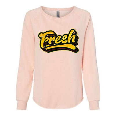 Fresh Old School Graffiti Style Funny Graffiti Womens California Wash Sweatshirt