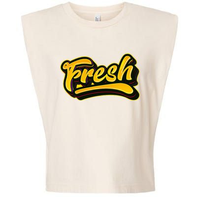 Fresh Old School Graffiti Style Funny Graffiti Garment-Dyed Women's Muscle Tee