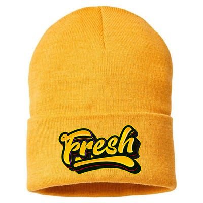 Fresh Old School Graffiti Style Funny Graffiti Sustainable Knit Beanie