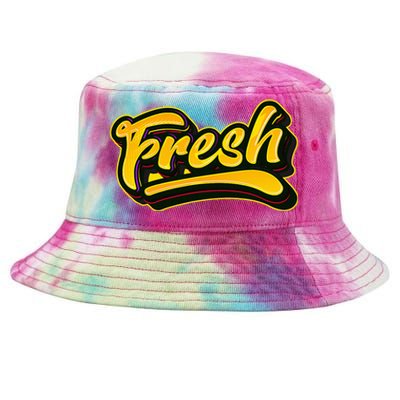 Fresh Old School Graffiti Style Funny Graffiti Tie-Dyed Bucket Hat