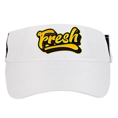 Fresh Old School Graffiti Style Funny Graffiti Adult Drive Performance Visor