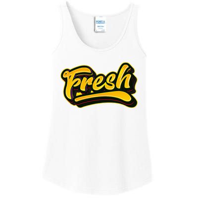 Fresh Old School Graffiti Style Funny Graffiti Ladies Essential Tank