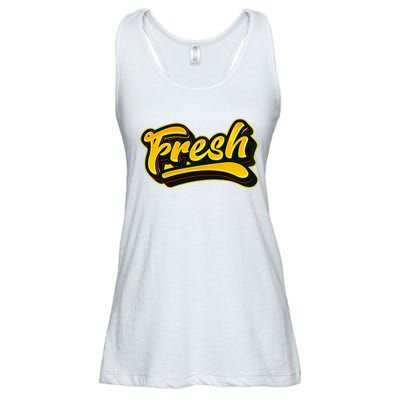 Fresh Old School Graffiti Style Funny Graffiti Ladies Essential Flowy Tank