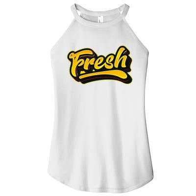 Fresh Old School Graffiti Style Funny Graffiti Women's Perfect Tri Rocker Tank