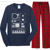 Funny Old School Hip Hop Rapper Beat Maker Rap Music Long Sleeve Pajama Set