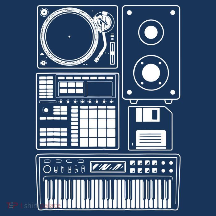 Funny Old School Hip Hop Rapper Beat Maker Rap Music Cooling Performance Long Sleeve Crew