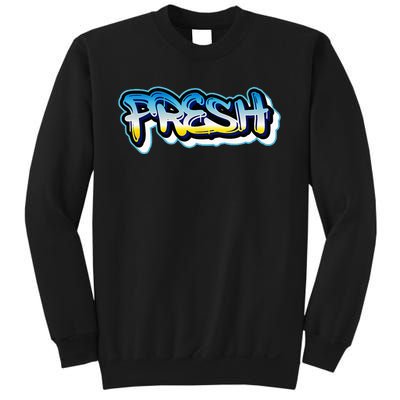 Fresh Old School Graffiti Style Funny Graffiti Graphic Sweatshirt