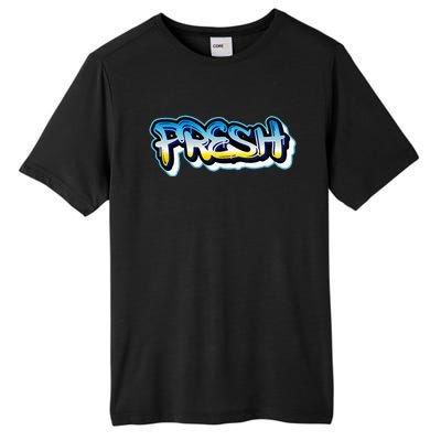 Fresh Old School Graffiti Style Funny Graffiti Graphic Tall Fusion ChromaSoft Performance T-Shirt