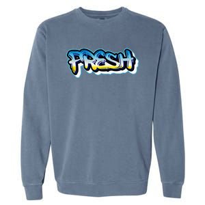 Fresh Old School Graffiti Style Funny Graffiti Graphic Garment-Dyed Sweatshirt