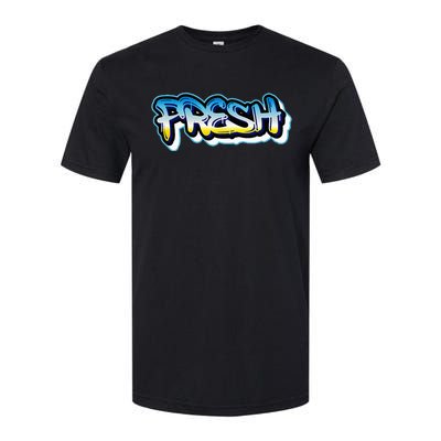 Fresh Old School Graffiti Style Funny Graffiti Graphic Softstyle CVC T-Shirt