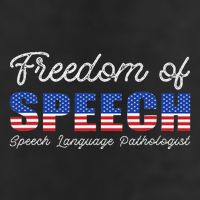 Freedom Of Speech Therapy Pathologist Slp Gift Language Cool Comfort Performance Bucket Hat