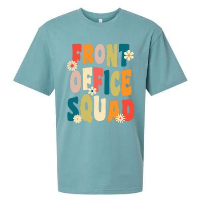 Front Office Squad Team For Administrative Assistants Sueded Cloud Jersey T-Shirt