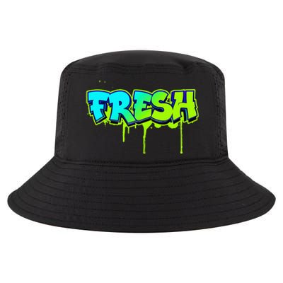 Fresh Old School Graffiti Style Funny Graffiti Graphic Cool Comfort Performance Bucket Hat