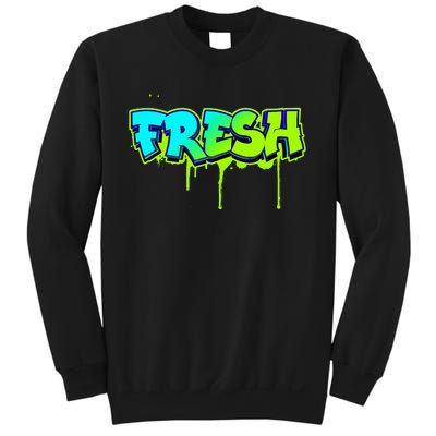 Fresh Old School Graffiti Style Funny Graffiti Graphic Sweatshirt