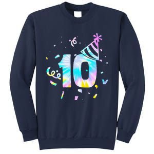 Funny Out Single Digits Im 10 Year Old 2 Sided 10th Birthday Sweatshirt