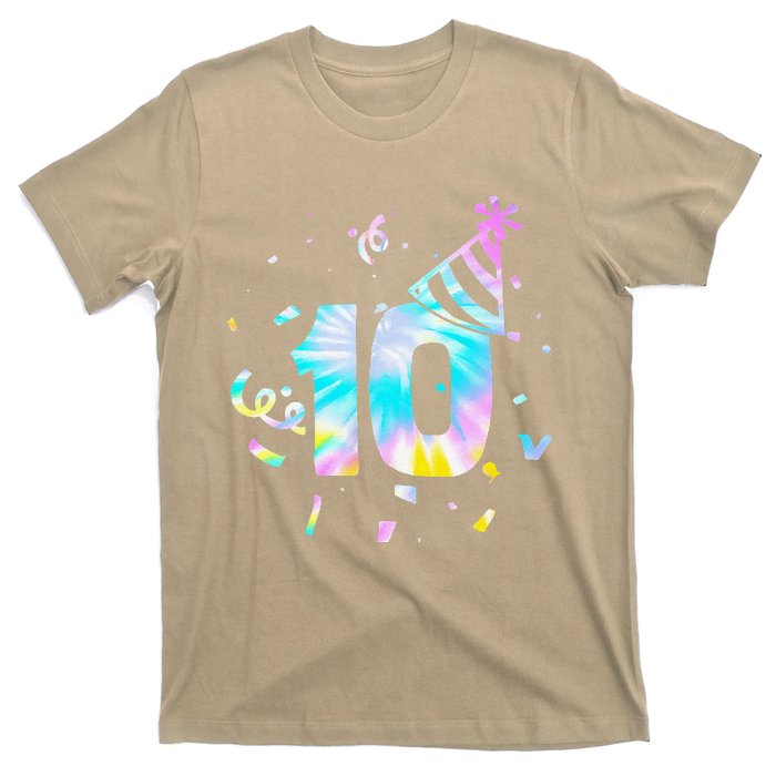 Funny Out Single Digits Im 10 Year Old 2 Sided 10th Birthday T-Shirt