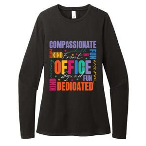 Front Office Squad Front Office Secretary Team Womens CVC Long Sleeve Shirt