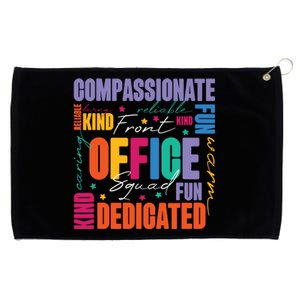 Front Office Squad Front Office Secretary Team Grommeted Golf Towel