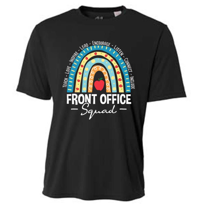 Front Office Squad School Admin Administrative Assistant Cooling Performance Crew T-Shirt