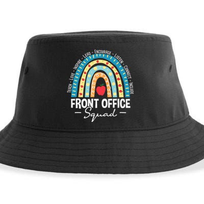 Front Office Squad School Admin Administrative Assistant Sustainable Bucket Hat