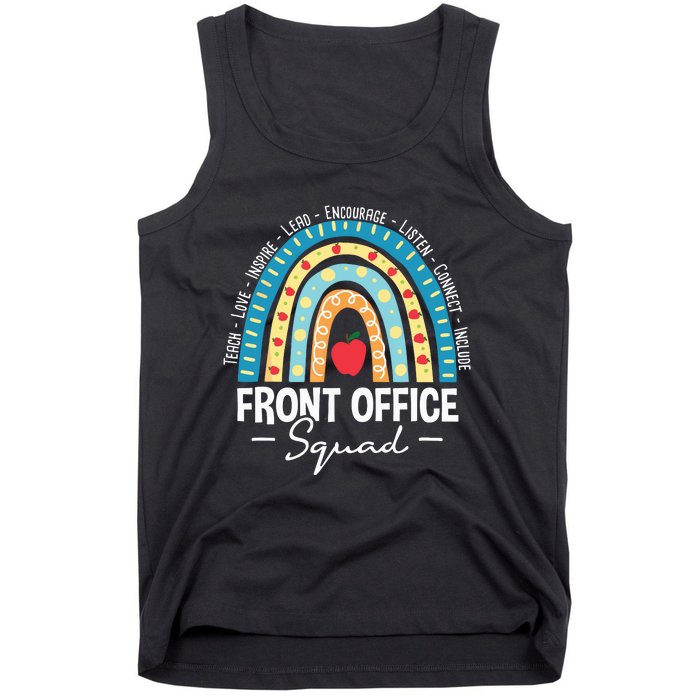 Front Office Squad School Admin Administrative Assistant Tank Top