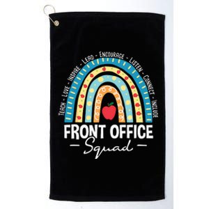 Front Office Squad School Admin Administrative Assistant Platinum Collection Golf Towel