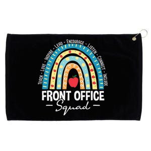 Front Office Squad School Admin Administrative Assistant Grommeted Golf Towel