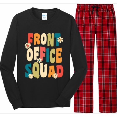 Front Office Squad Team For Administrative Assistants Long Sleeve Pajama Set