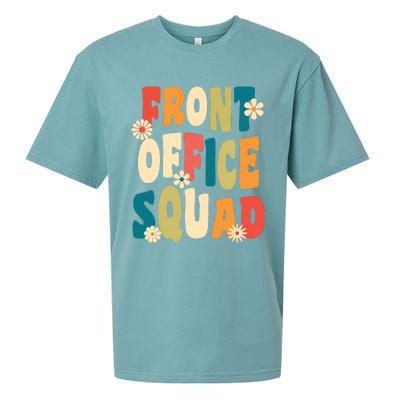 Front Office Squad Team For Administrative Assistants Sueded Cloud Jersey T-Shirt