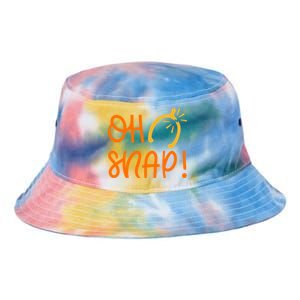 Funny Oh Snap Thanksgiving Turkey Wishbone Tie Dye Newport Bucket Hat