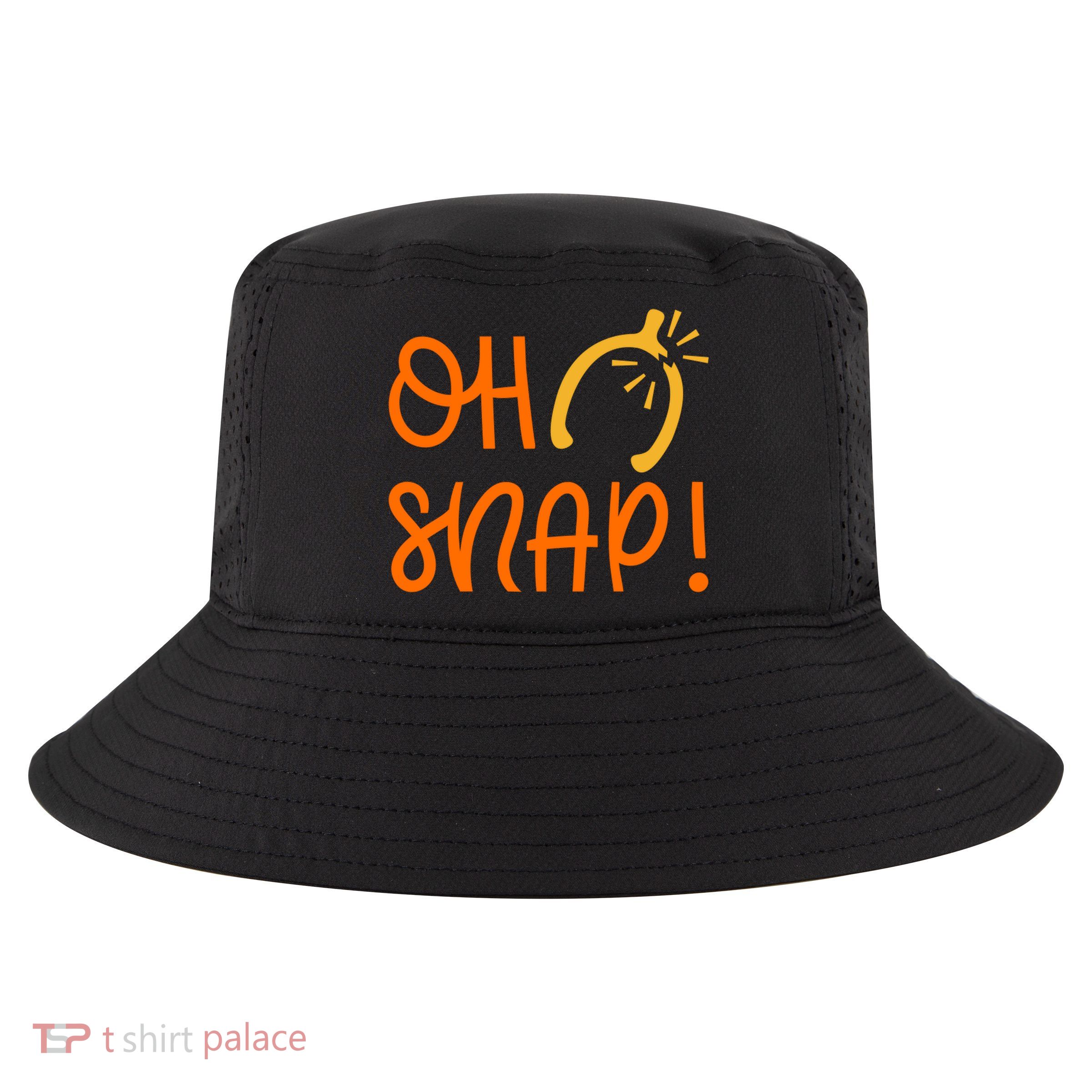Funny Oh Snap Thanksgiving Turkey Wishbone Cool Comfort Performance Bucket Hat