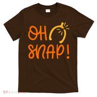 Funny Oh Snap Thanksgiving Turkey Wishbone T-Shirt