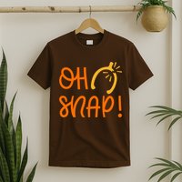 Funny Oh Snap Thanksgiving Turkey Wishbone T-Shirt