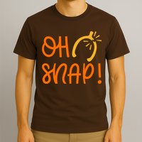 Funny Oh Snap Thanksgiving Turkey Wishbone T-Shirt
