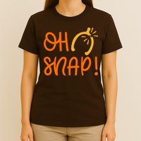 Funny Oh Snap Thanksgiving Turkey Wishbone T-Shirt