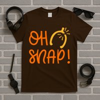 Funny Oh Snap Thanksgiving Turkey Wishbone T-Shirt