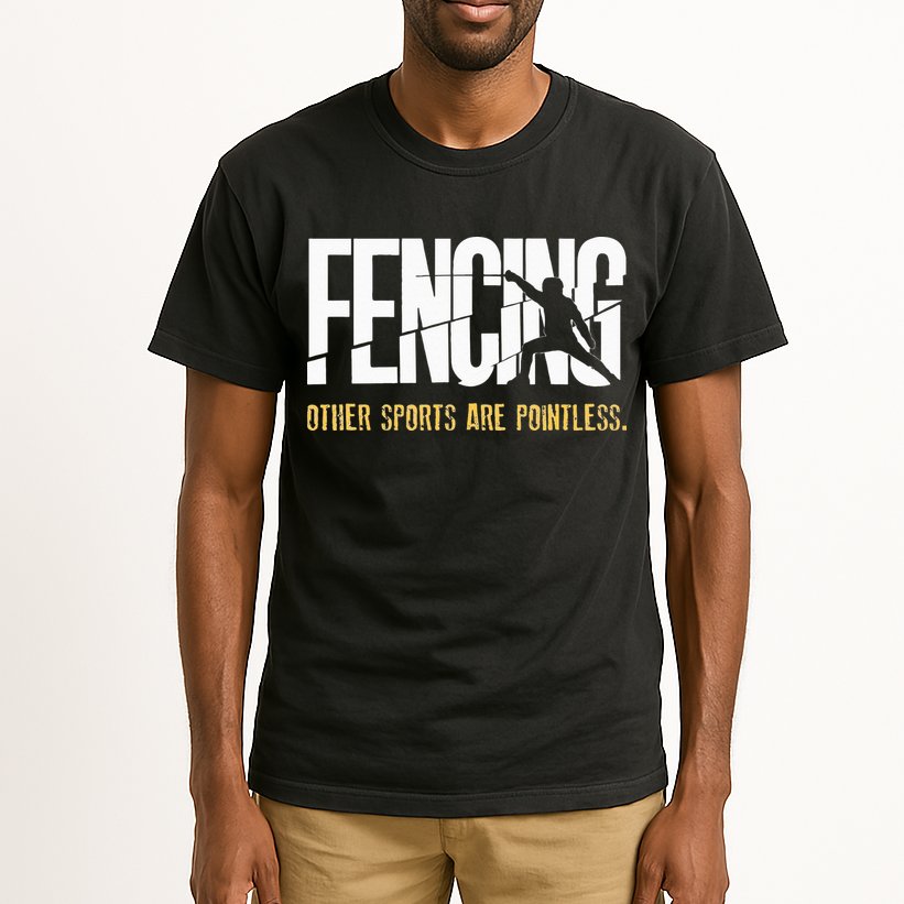 Fencing Other Sports Are Pointless Fencer Epee Fencing Tall T-Shirt