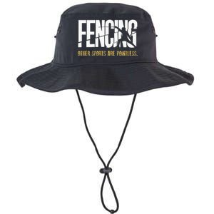 Fencing Other Sports Are Pointless Fencer Epee Fencing Legacy Cool Fit Booney Bucket Hat