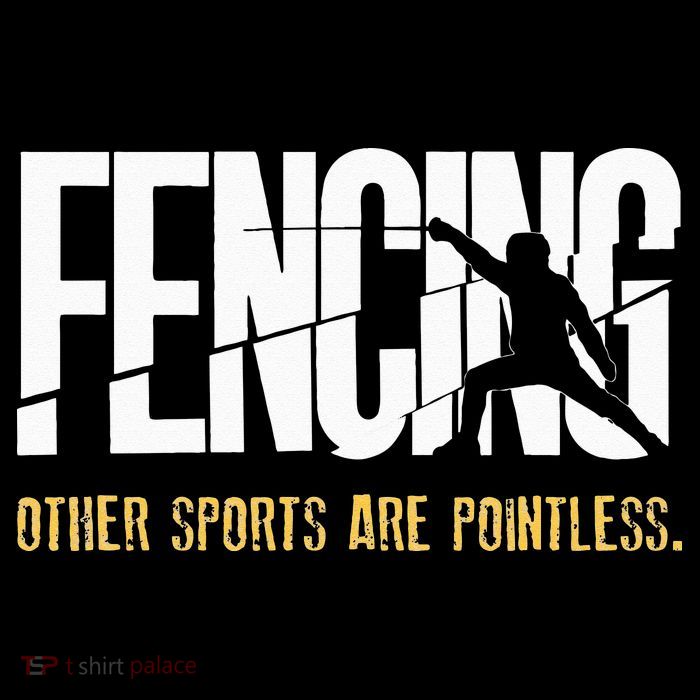 Fencing Other Sports Are Pointless Fencer Epee Fencing Drawstring Bag