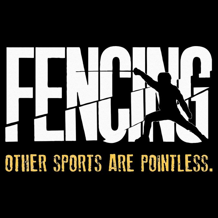 Fencing Other Sports Are Pointless Fencer Epee Fencing 16 in Basic Backpack