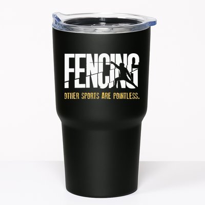 Fencing Other Sports Are Pointless Fencer Epee Fencing Tumbler