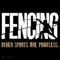 Fencing Other Sports Are Pointless Fencer Epee Fencing Short Acrylic Beanie