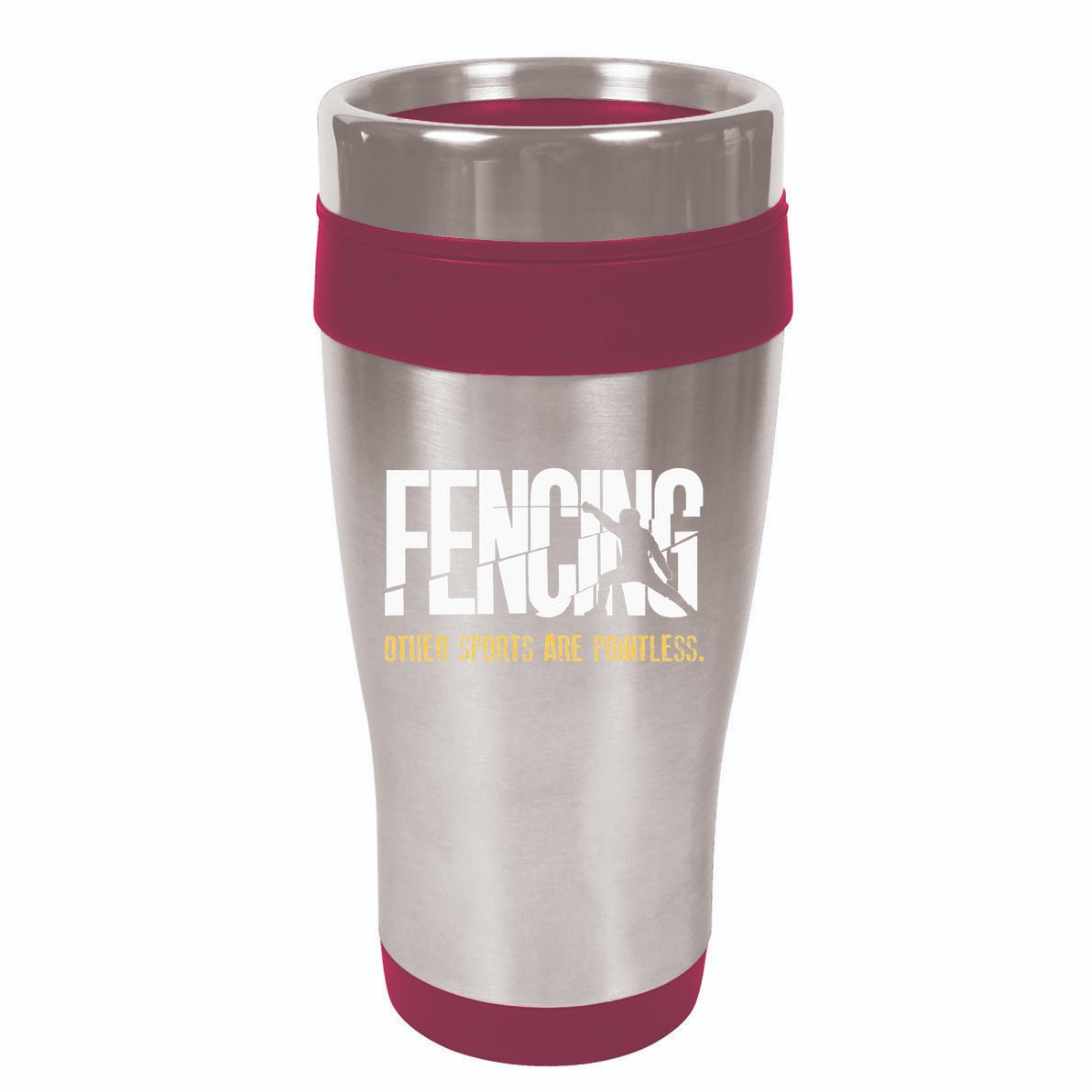 Fencing Other Sports Are Pointless Fencer Epee Fencing 16oz Travel Tumbler
