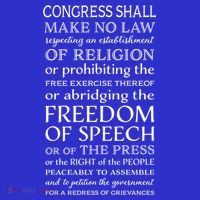 Freedom Of Speech American Bill Of Rights Gift Tall T-Shirt