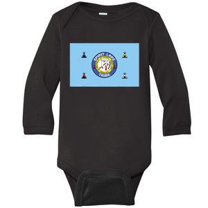 Flag Of Spirit Lake Dakota Tribe Usa Baby Long Sleeve Bodysuit