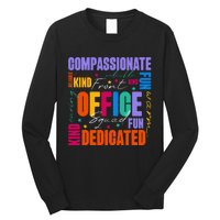 Front Office Squad Front Office Secretary Team Long Sleeve Shirt