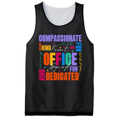 Front Office Squad Front Office Secretary Team Mesh Reversible Basketball Jersey Tank