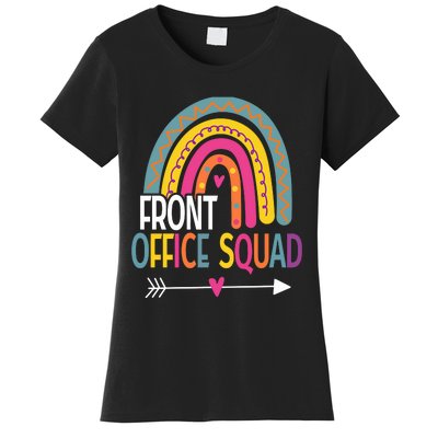 Front Office Squad Rainbow Vintage Women's T-Shirt