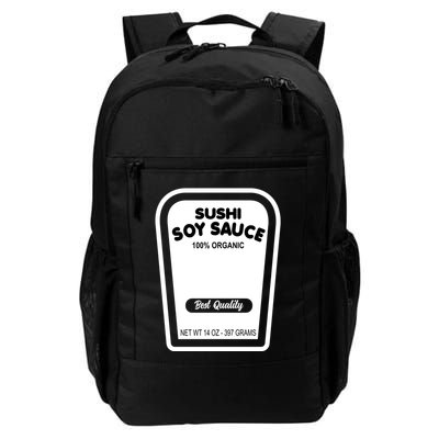 Funny Organic Soy Sauce Halloween Costume Condiment Backpack